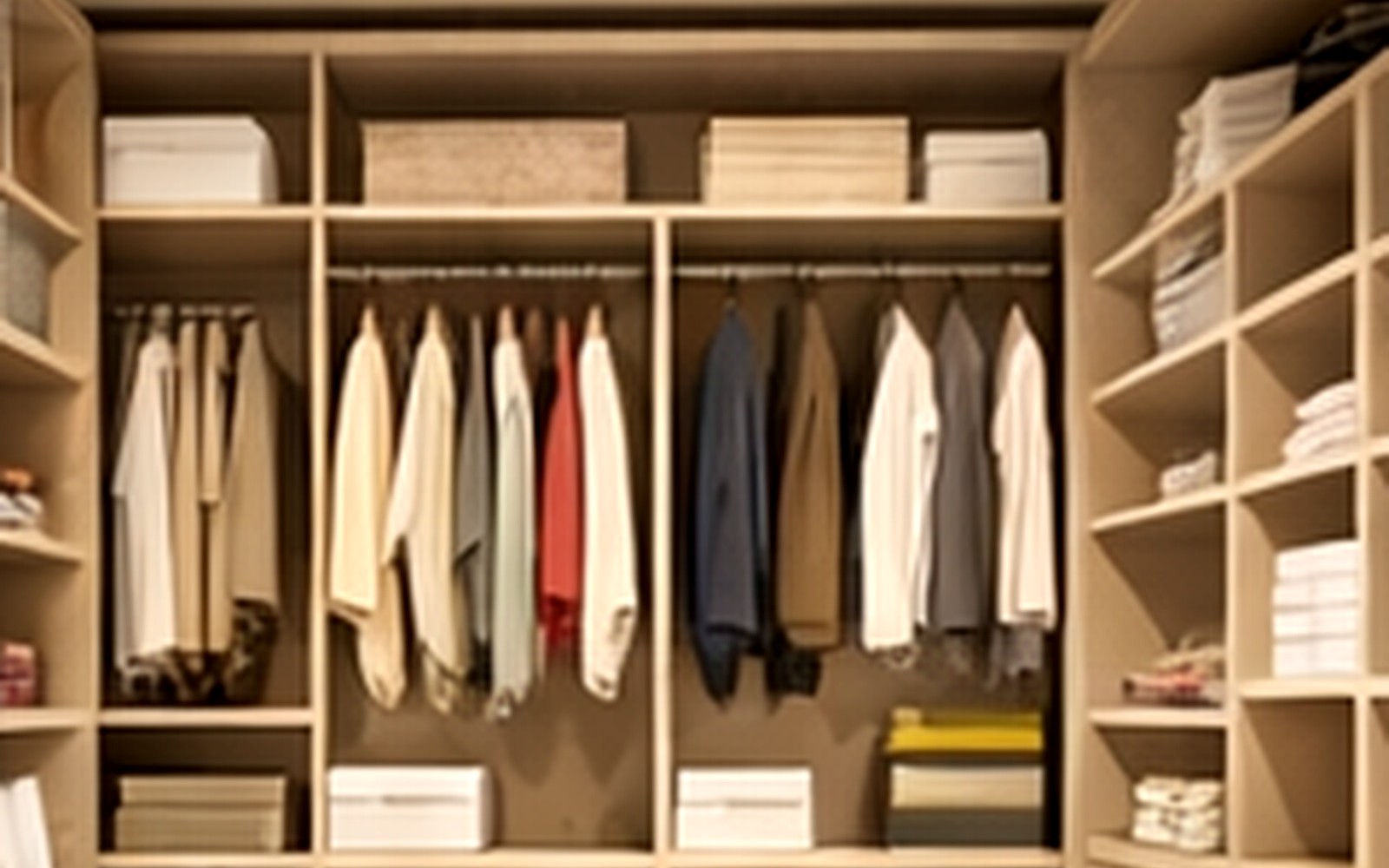 Наполнение шкафа-купе