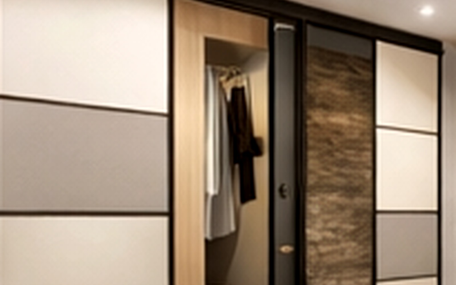 Встроенный шкаф в нишу