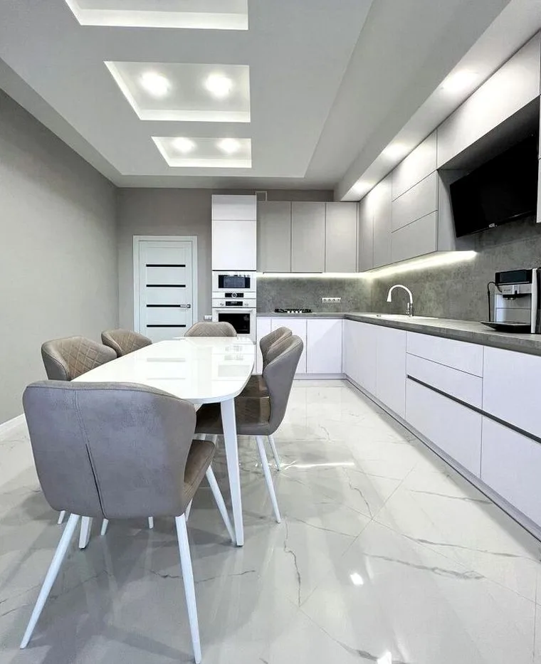 Кухня Verona Slim №0469 — современная матовая кухня