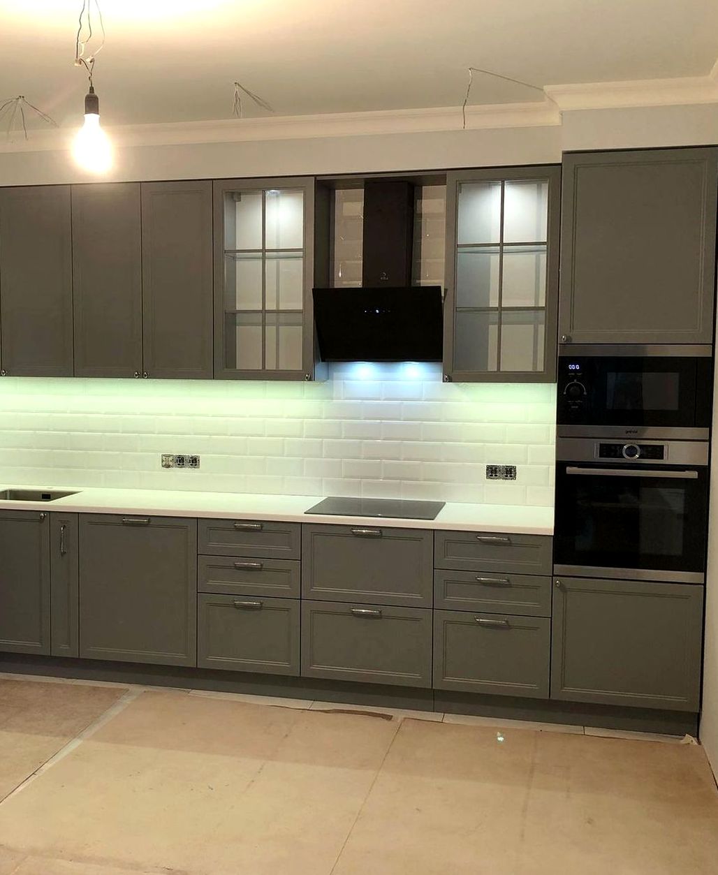 Кухня под заказ №0535 — современная матовая кухня