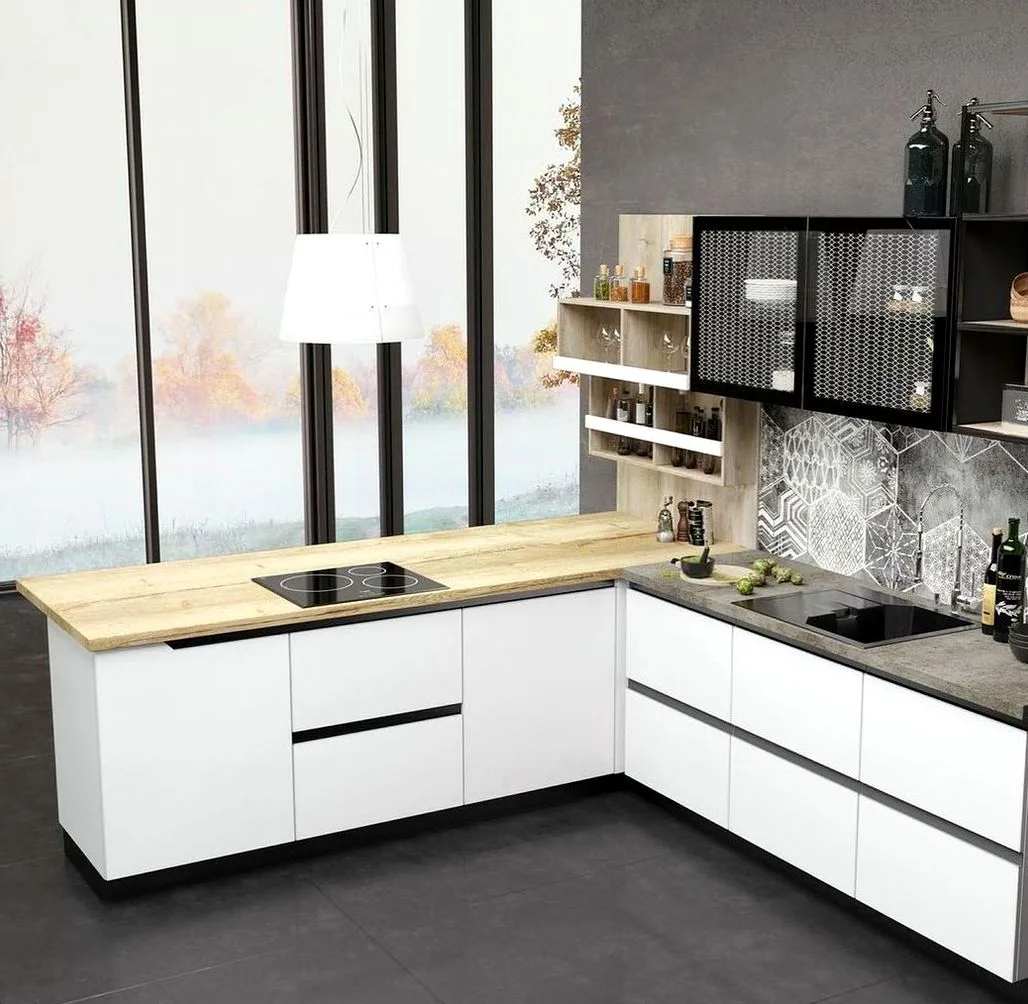 Кухня Rimini Oak №0617 — неоклассическая кухня