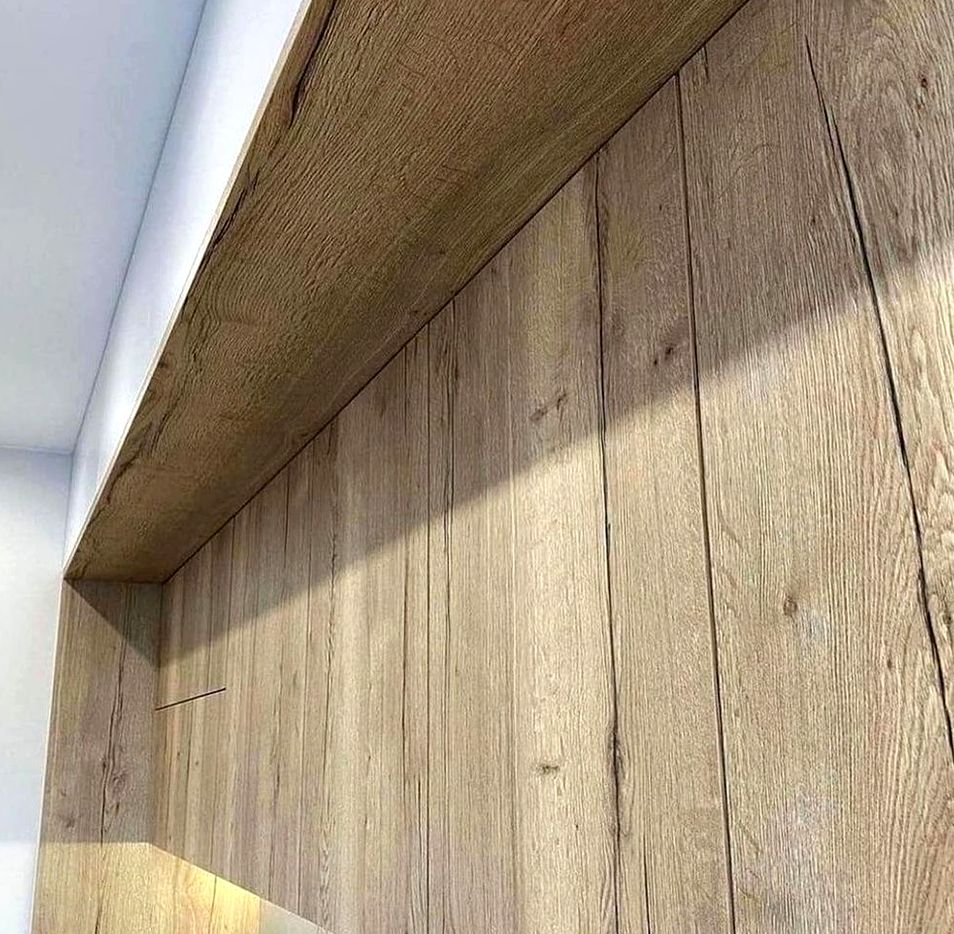 Кухня под заказ №0825 — минималистичная кухня без ручек