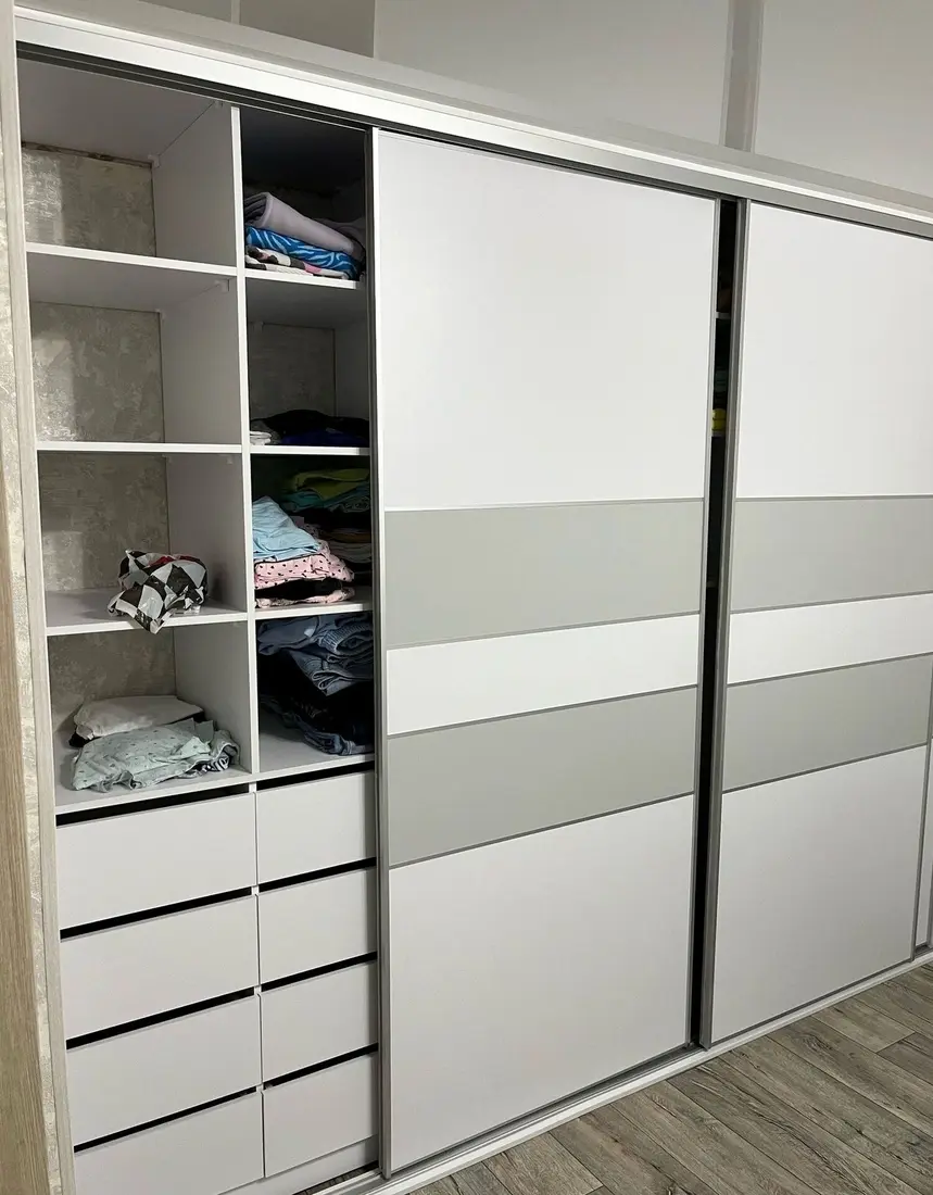 Шкаф Monza Storage №0280 — гардеробный шкаф до потолка