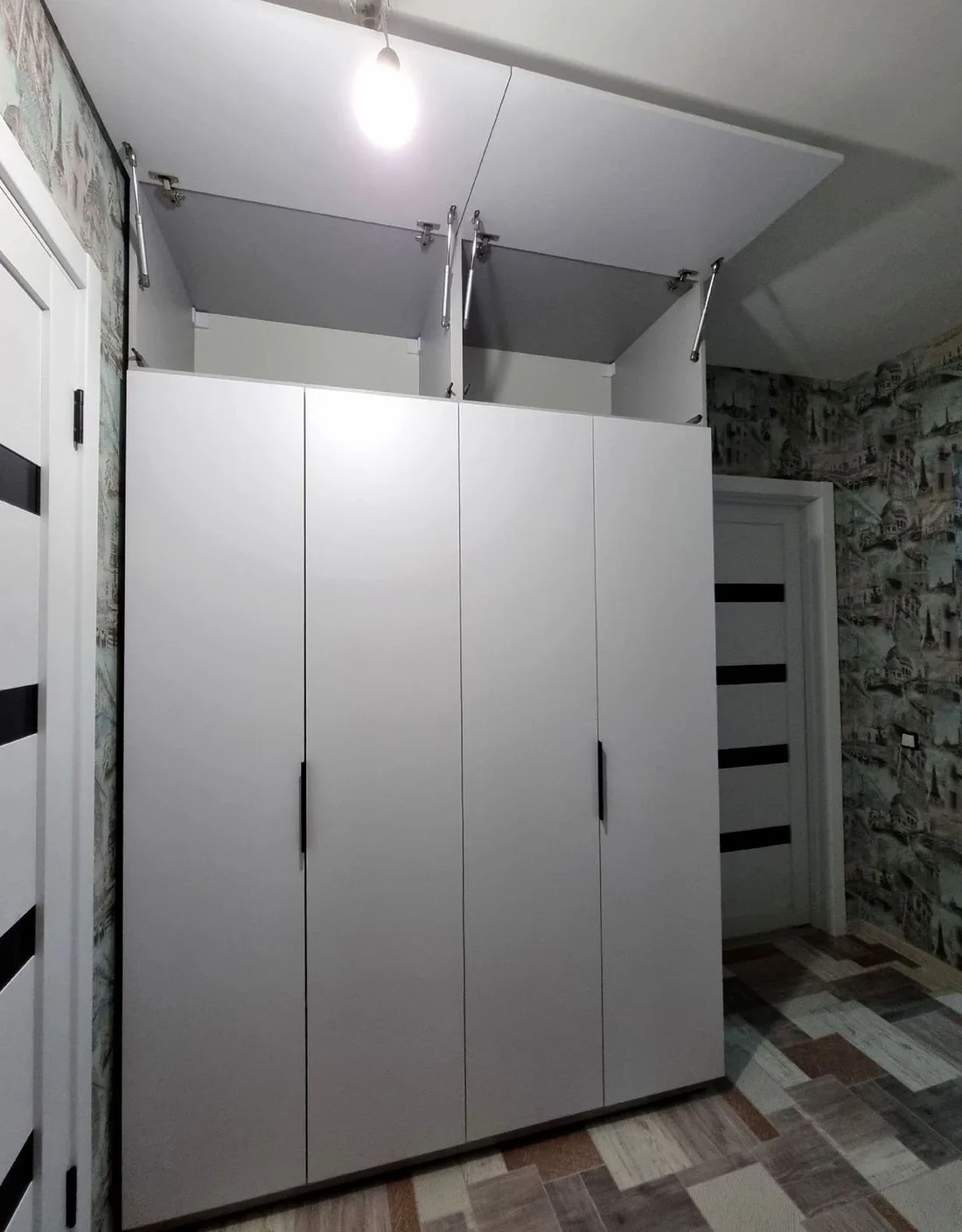 Шкаф Arezzo System №0562 — гардеробный шкаф до потолка