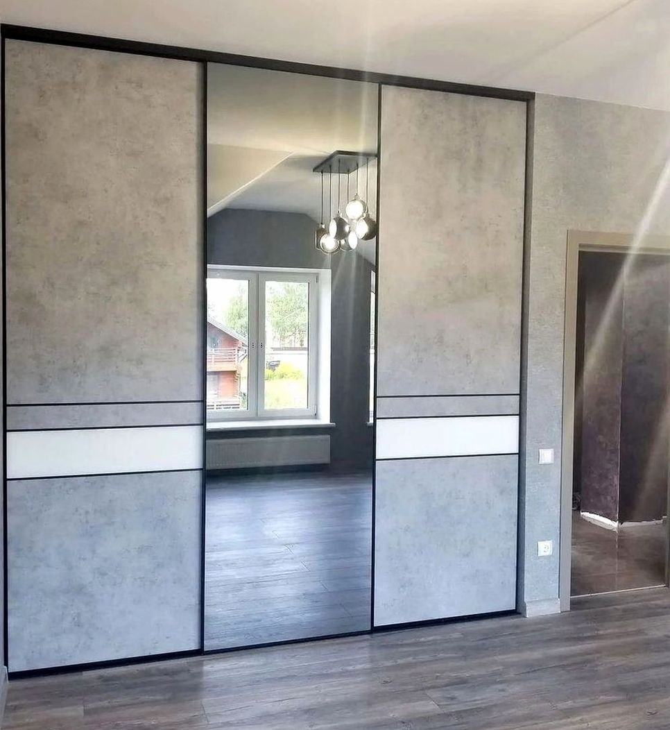 Шкаф под заказ №0779 — шкаф с зеркальными фасадами | HOLZCOM