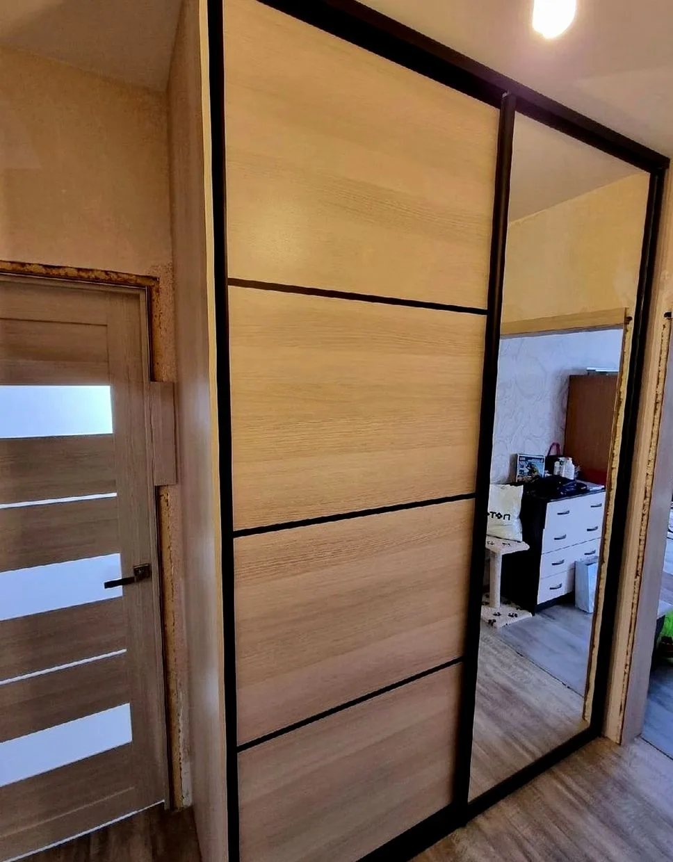 Шкаф Siena Mirror №0944 — распашной шкаф в современном стиле
